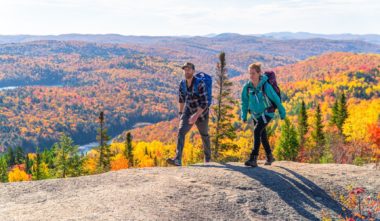 Randonnée pédestre dans les Laurentides / Ecotourisme au Québec - Photo Epic Trails Max Stussi