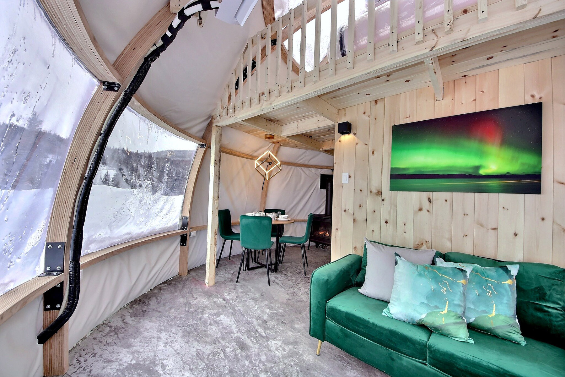 Hébergement insolite au Québec - Imago Village, Saguenay-Lac-Saint-Jean