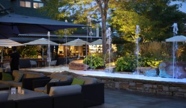 Manoir Saint-Sauveur - Hôtel dans les Laurentides - Terrasse