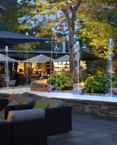 Manoir Saint-Sauveur - Hôtel dans les Laurentides - Terrasse