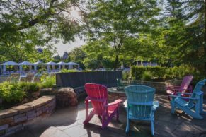 Manoir Saint-Sauveur - Hôtel dans les Laurentides - Terrasse