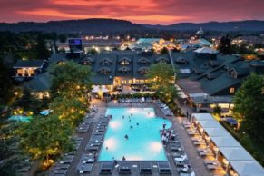 Manoir Saint-Sauveur - Hôtel dans les Laurentides -Piscine extérieure