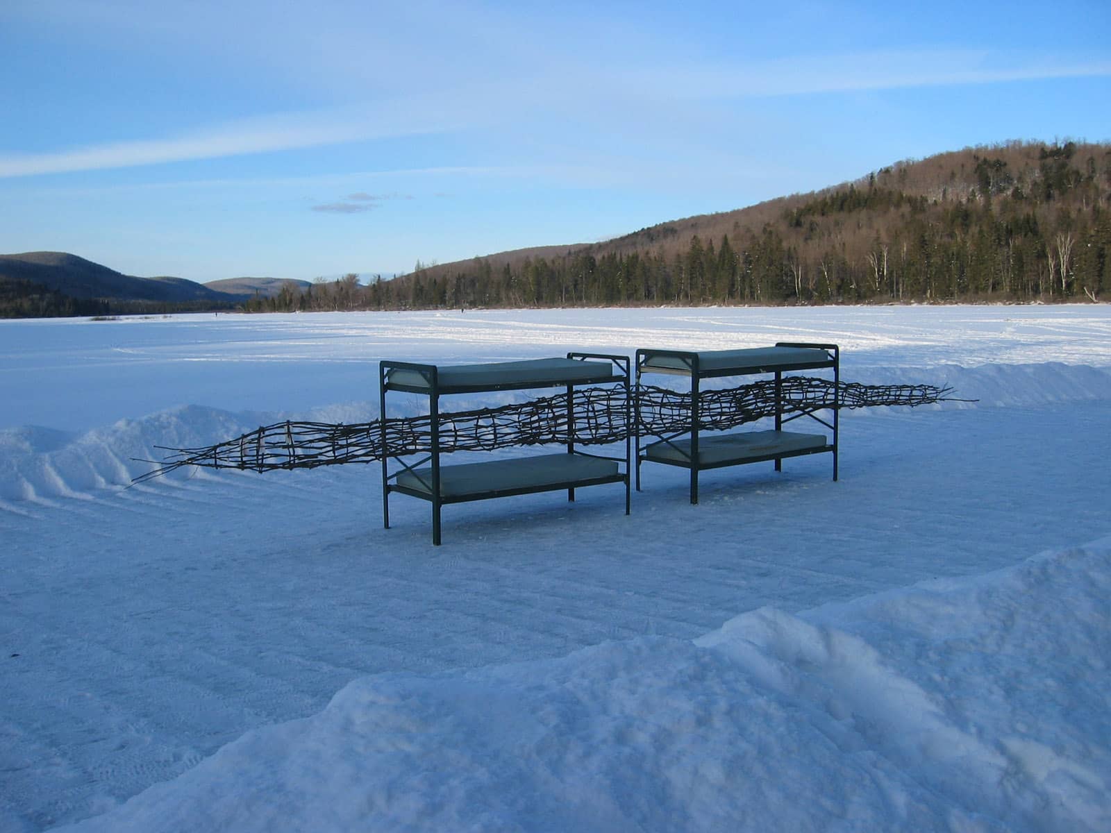Biennale de Québec 2024 - François Morelli Le somnambule 2005 - Photo François Morelli