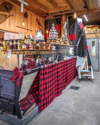 Cabane à sucre et produits La Martine - Photo Claude Grenier