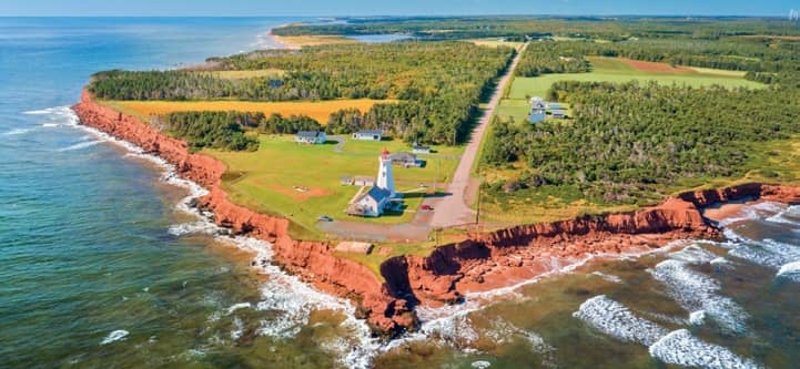 Faire la grande tournée des phares : © Tourisme Île-du-Prince-Edouard