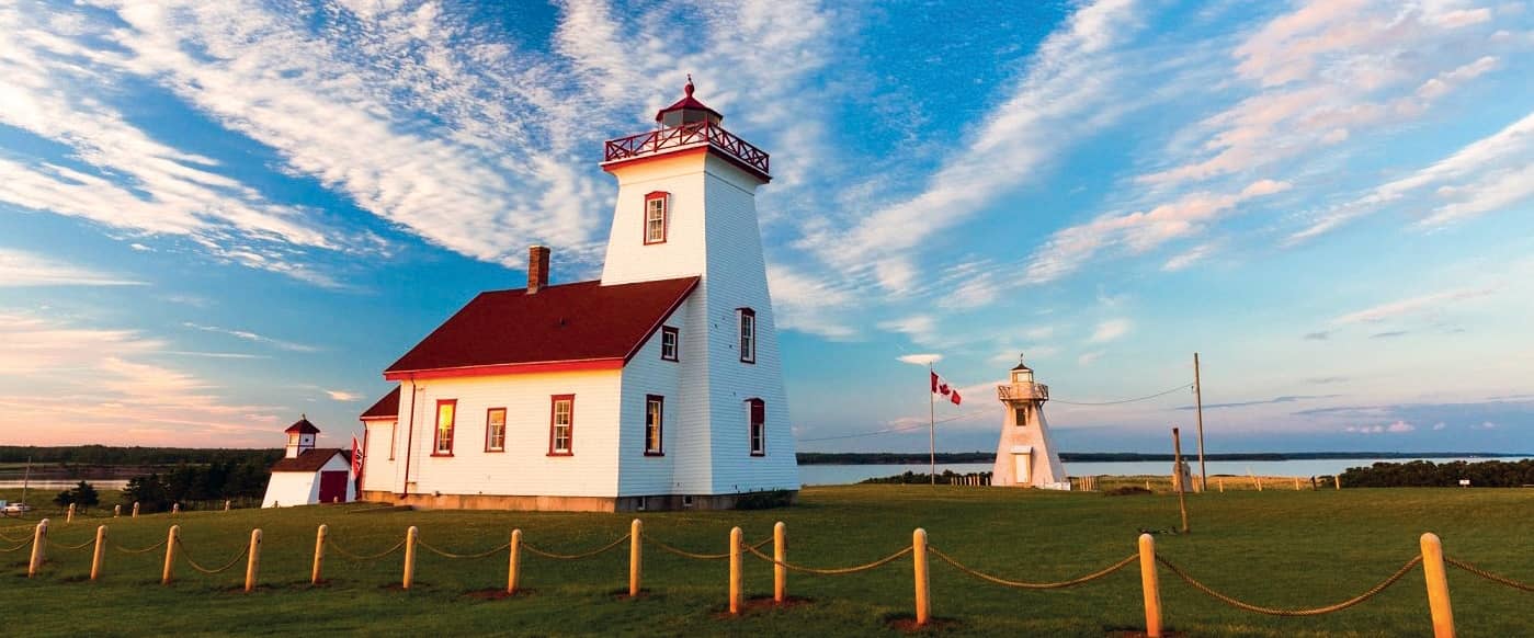 Faire la grande tournée des phares : © Tourisme Île-du-Prince-Edouard