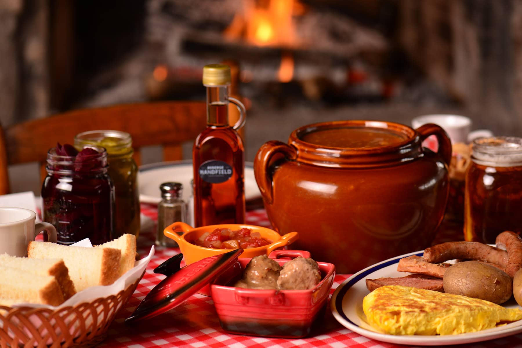 Cabane à sucre - Repas - Photo François Bergeron