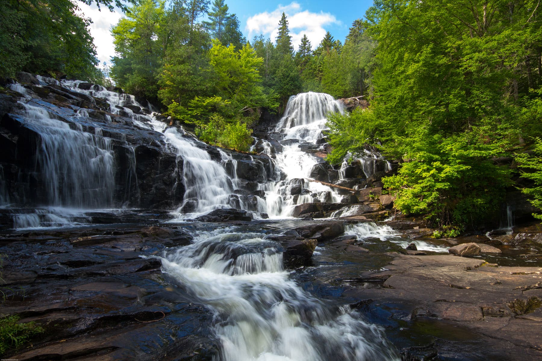 Cascades Waber, Parc national de la Mauricie - Crédit : Stéphane Daoust