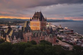 Fairmont Le Chateau Frontenac - Vue aérienne