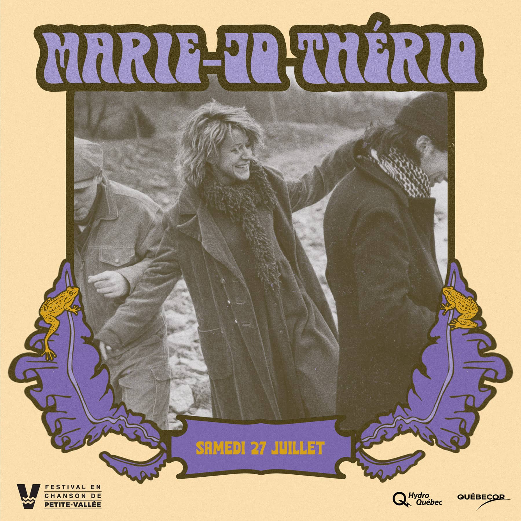 Mareie-Jo Thério, artiste passeuse du Festival en Chanson Petite Vallée 2024