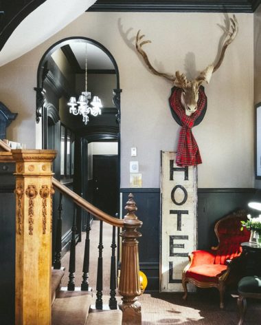 Lobby de l’Hôtel Nomad à Québec – Photo Hötel Nomad