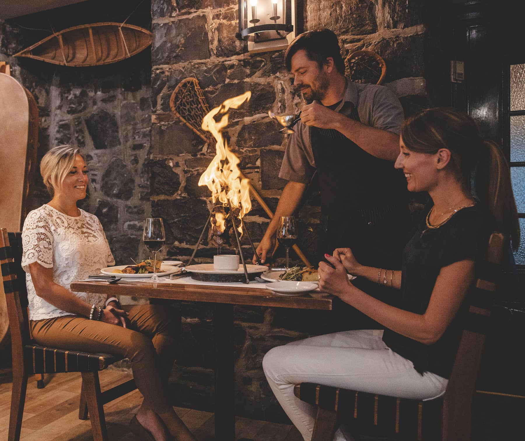 Restaurant Sagamité Wendake - Photo Tourisme Wendake