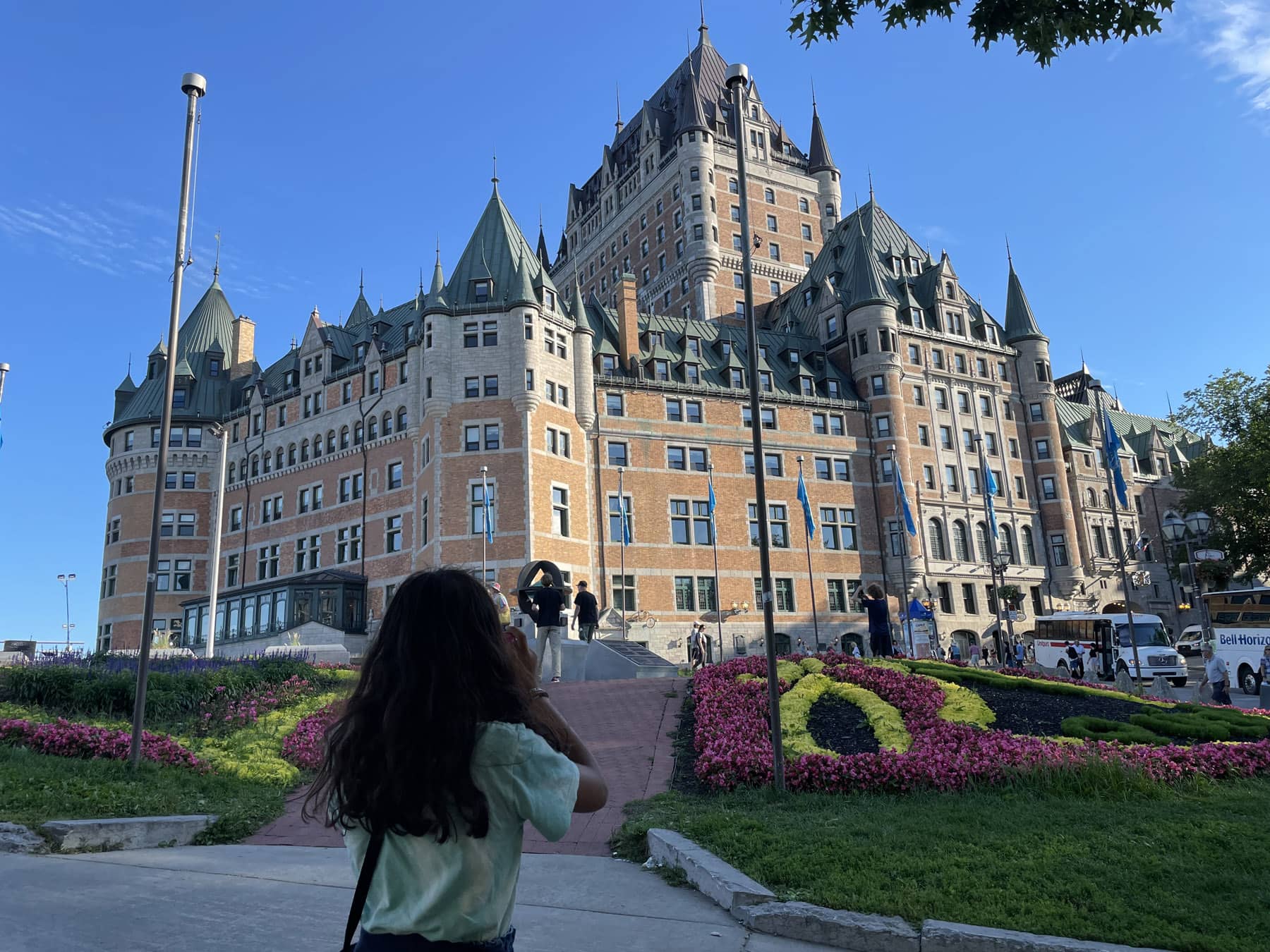 Chateau Frontenac - Voyage en famille au Québec - Photo K. Binon