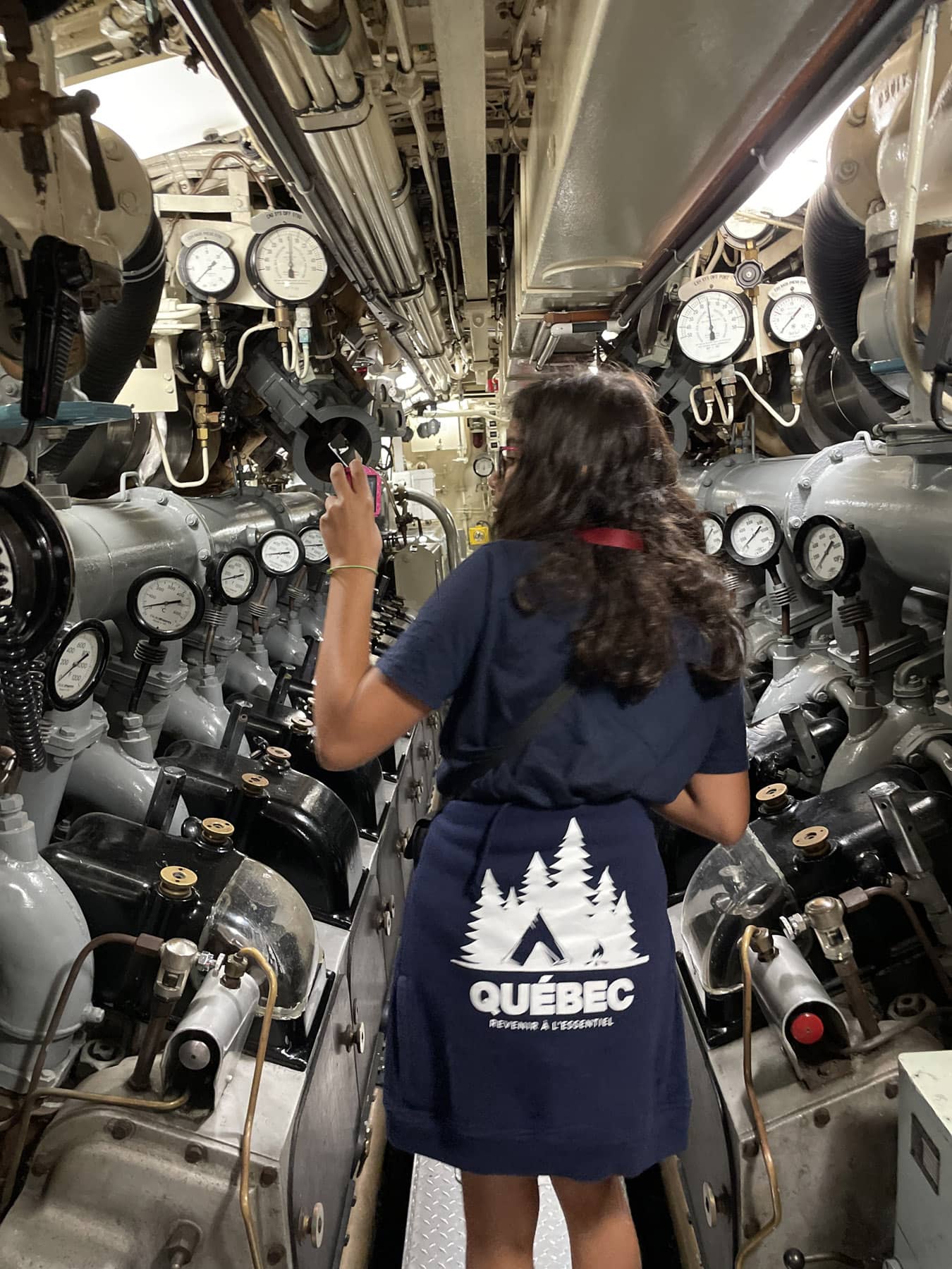 Sous-marin Onondaga - Voyage en famille au Québec - Photo K. Binon