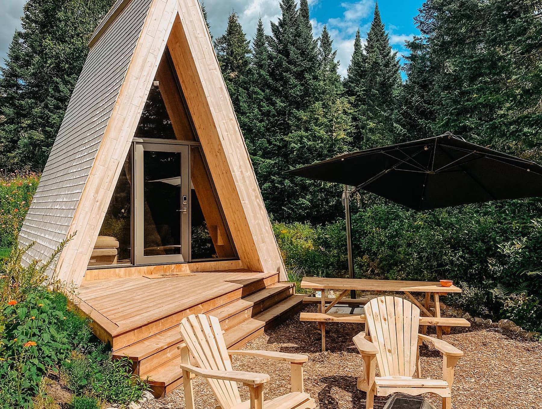 Farouche Tremblant - Hébergement insolite dans les Laurentides