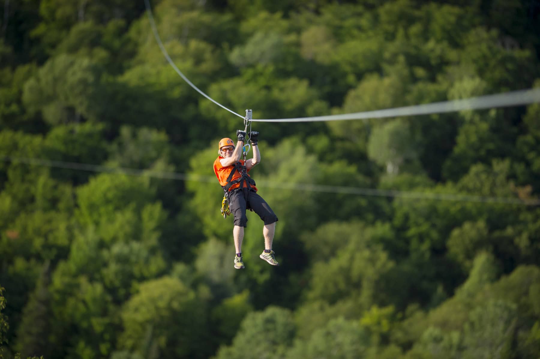 Mégatyrolienne - Photo Tyroparc