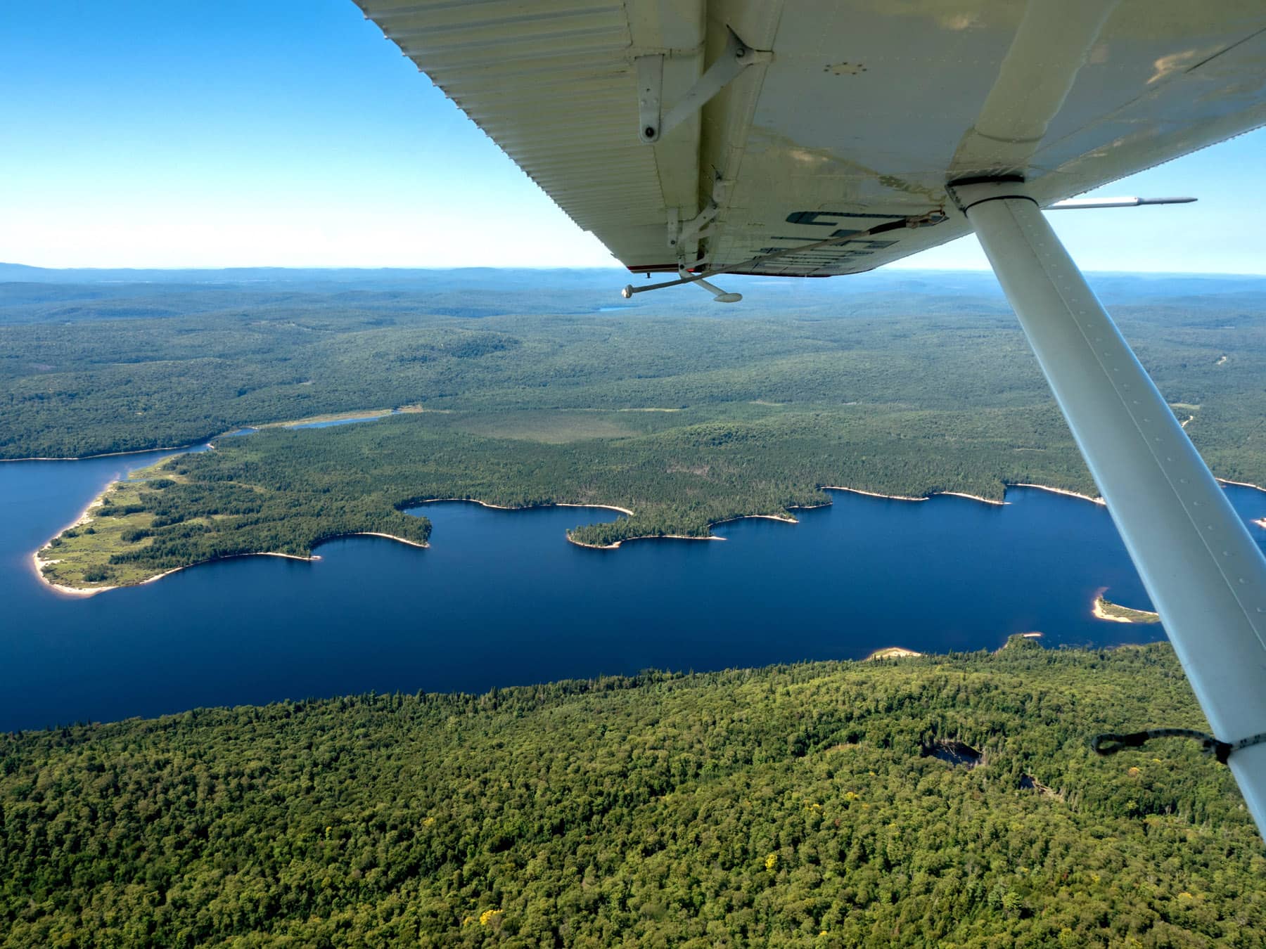 Survol des Laurentides - Photo Air Mont-Laurier