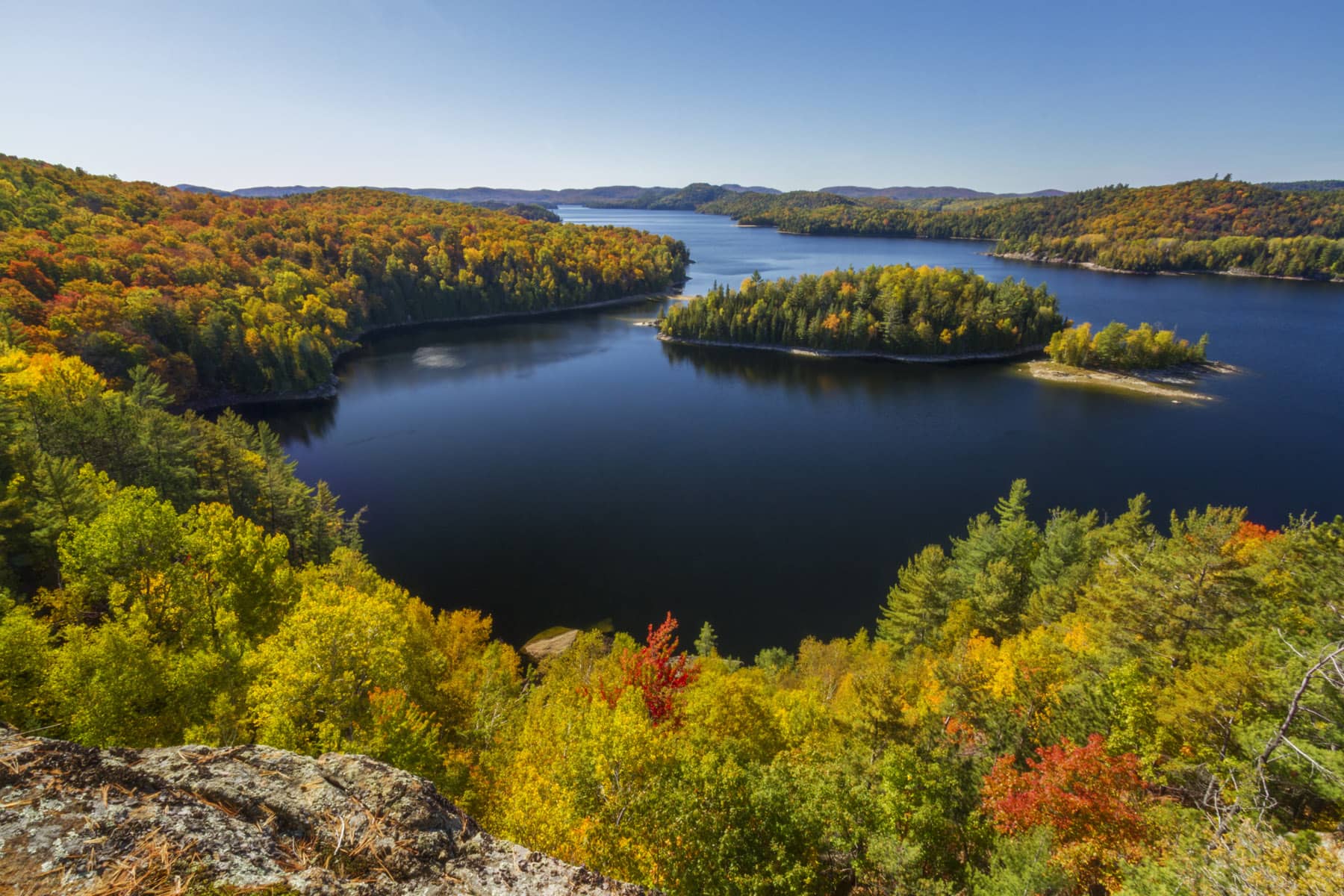 Parc régional du Poisson Blanc - Photo Tourisme Laurentides