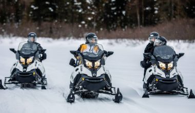 Motoneige au Québec avec Tyroparc