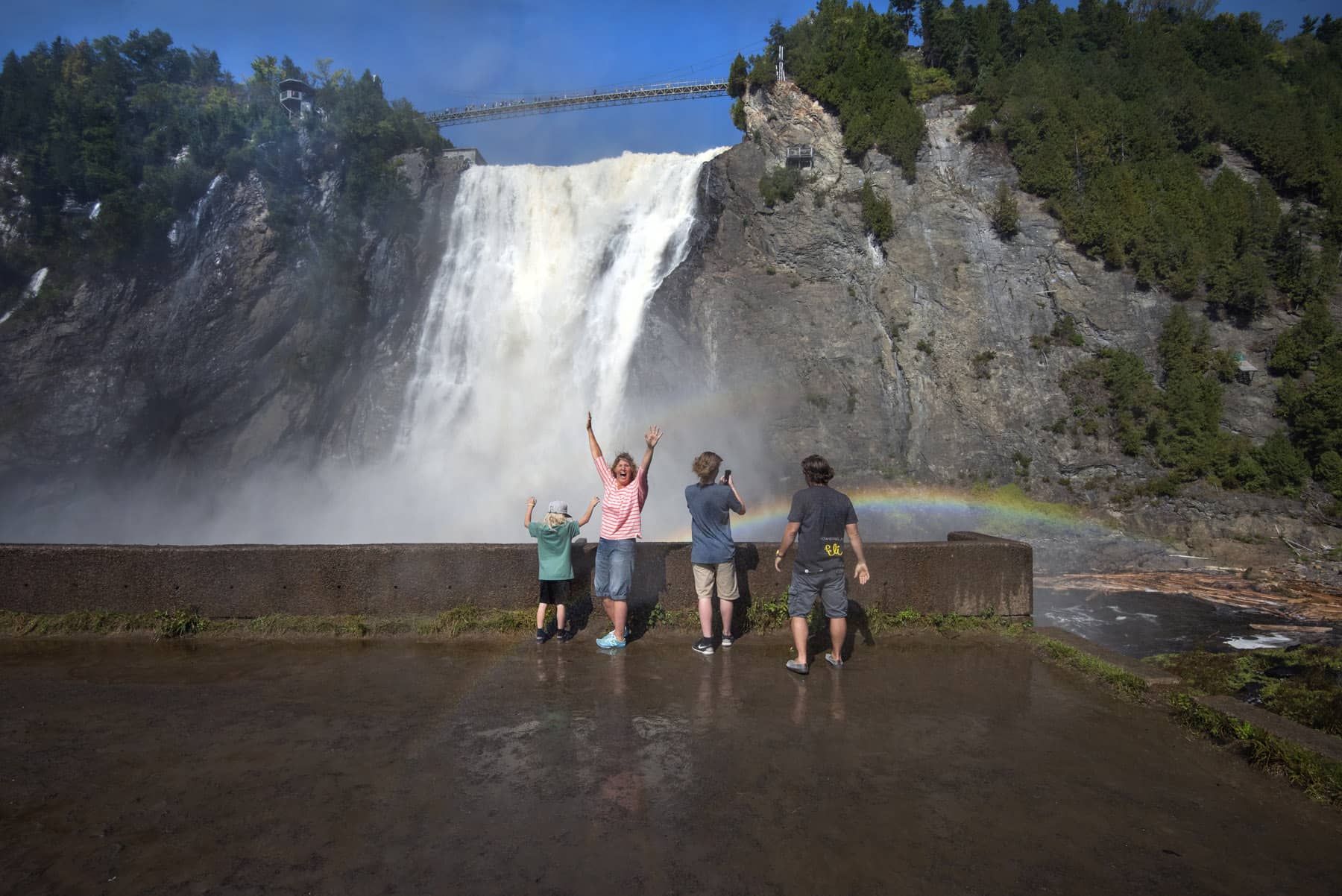 Point de vue Chute de Montmorency - Photo Jeff Frenette Photography