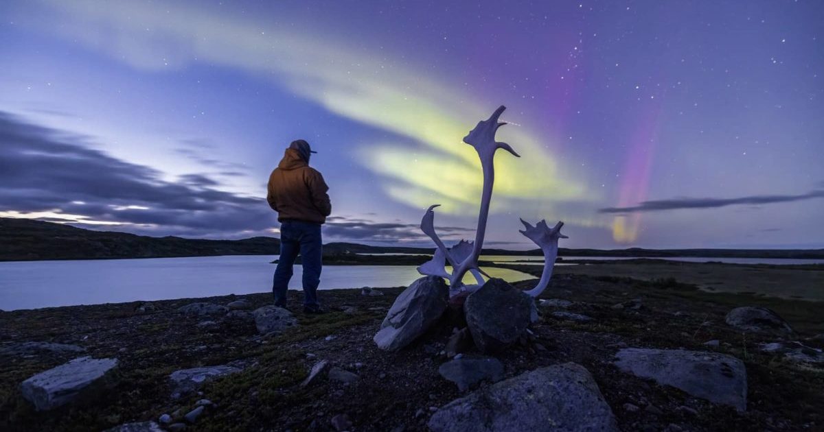 NUNAVIK – Observation des aurores boréales © Jean-Simon Bégin