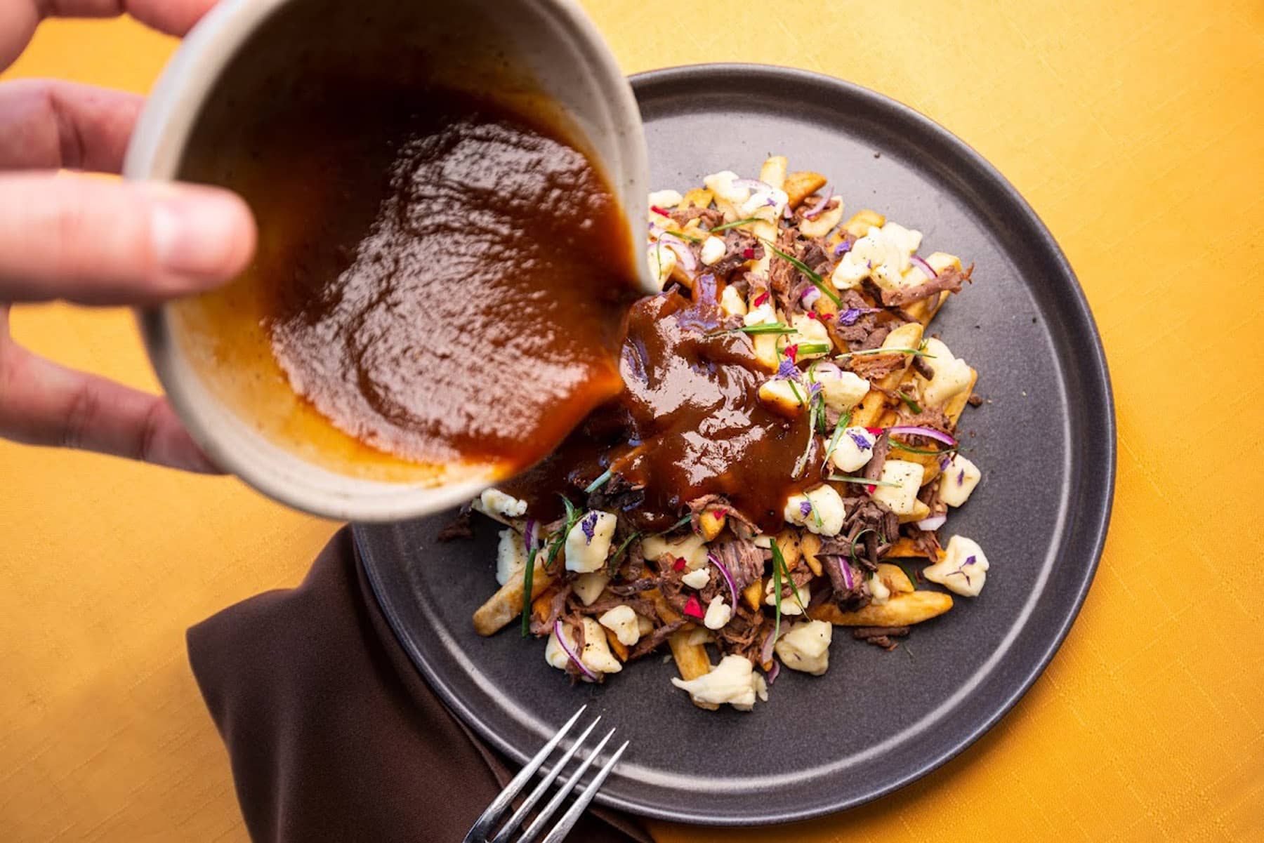 Poutine Auberge des Battures - Saguenay-Lac-Saint-Jean