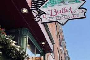 Le Buffet de l'Antiquaire Québec - Enseigne