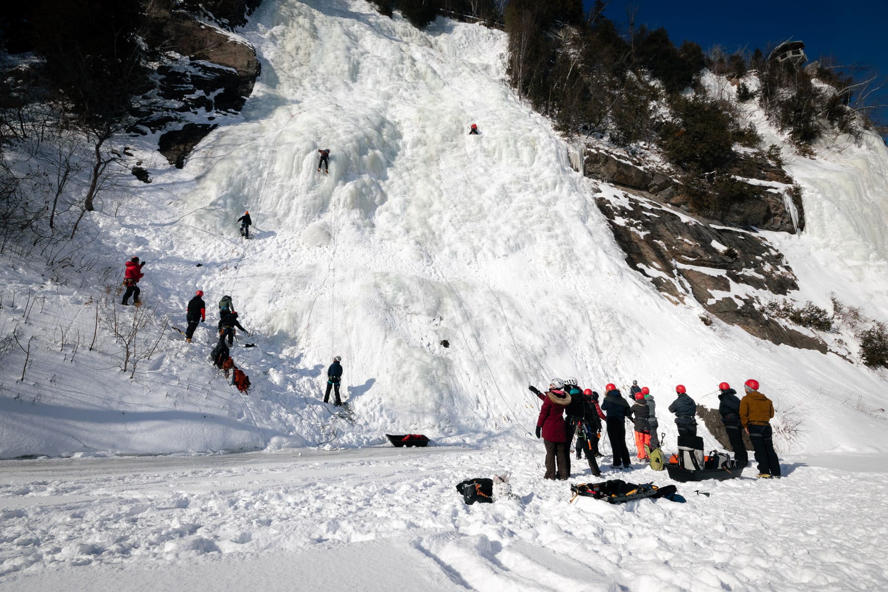 Aventurex - Escalade de glace Chute Montmorency
