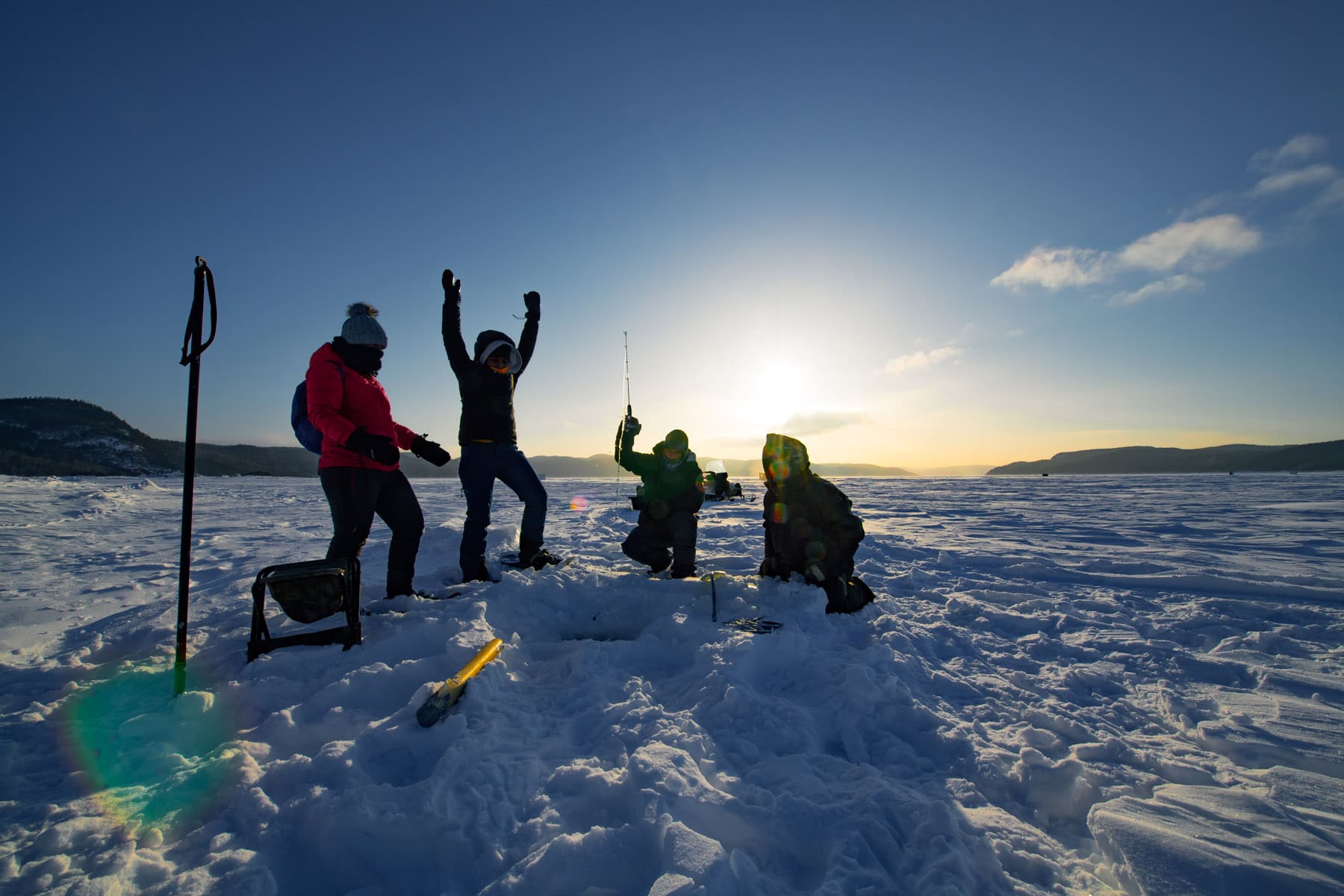 Cap Jaseux - Pêche blanche - Photo Canopée