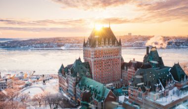 Fairmont Le Chateau Frontenac en hiver - Photo Citizen