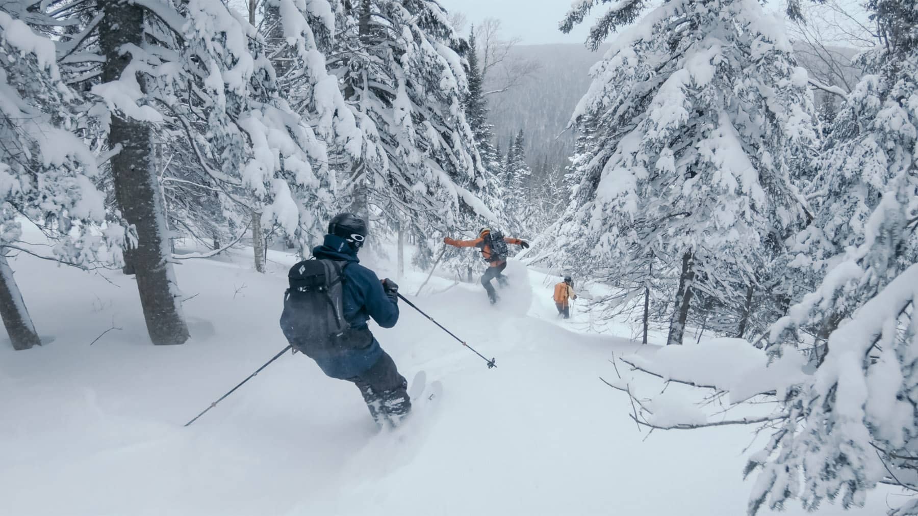 Massif Sud Appalaches - Ski Québec - Photo FQME