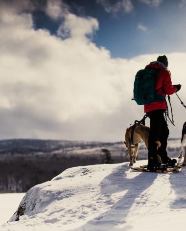 Montagne du Diable - Ferme Neuve - Raquette chien admis - Photo Nicolas Aubry