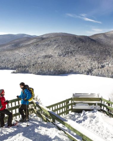 Raquettes - Parc National du Mont-Tremblant - Photo SEPAQ