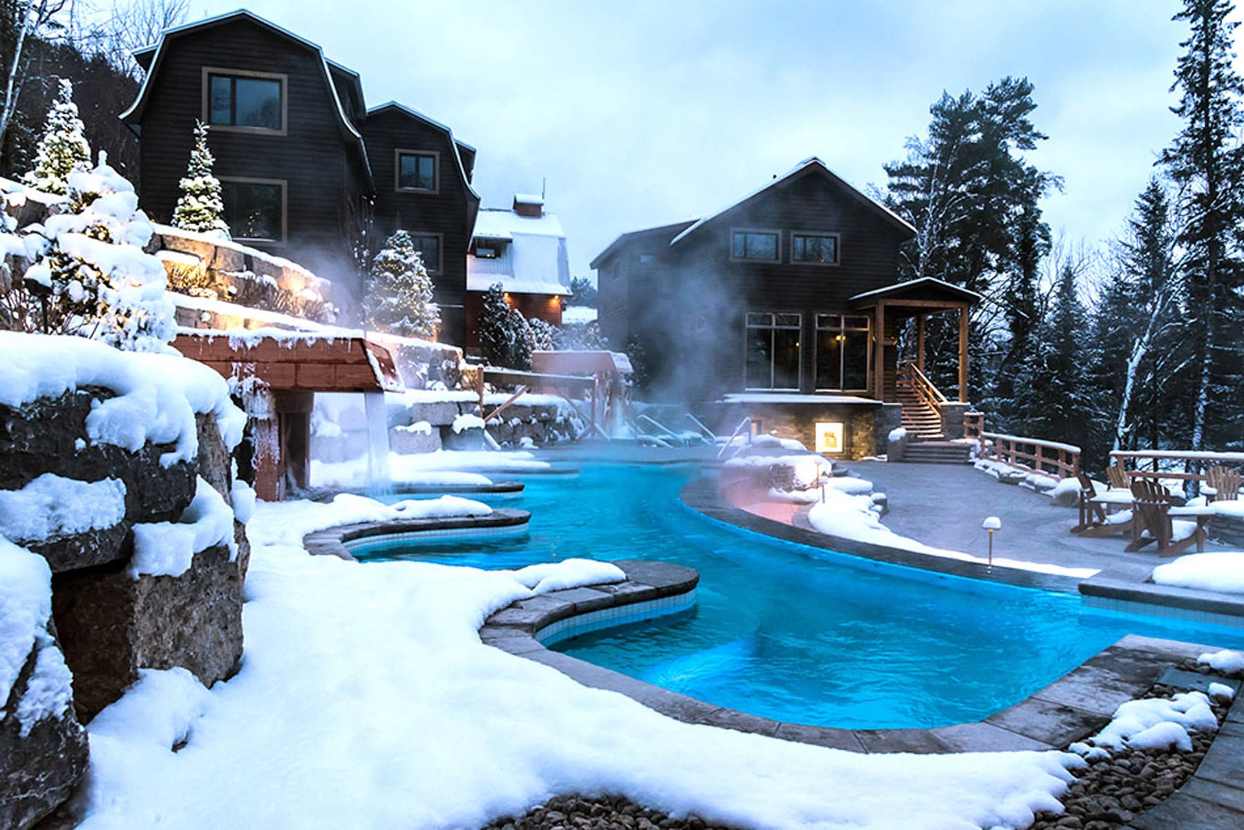 Scandinave Spa - Photo Tourisme Laurentides
