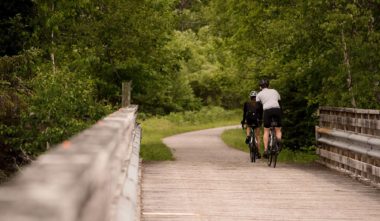 Parc Linéaire Le P'tit Train du Nord (Laurentides) - Pont à La Macaza
