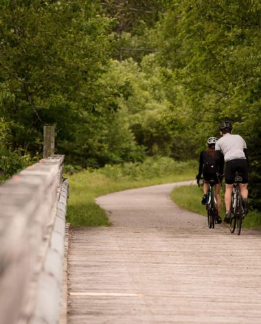 Parc Linéaire Le P'tit Train du Nord (Laurentides) - Pont à La Macaza