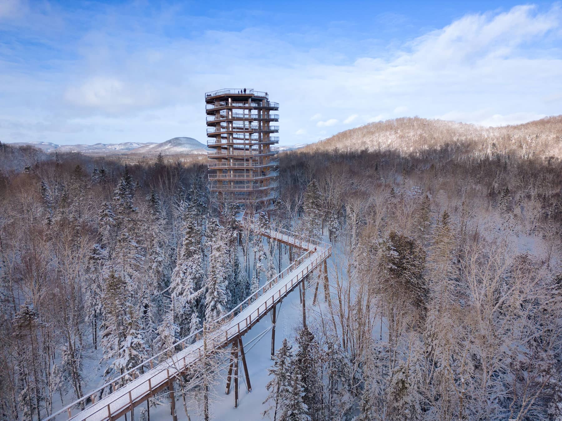 Sentier des Cimes Laurentides – Photo Tourisme Laurentides