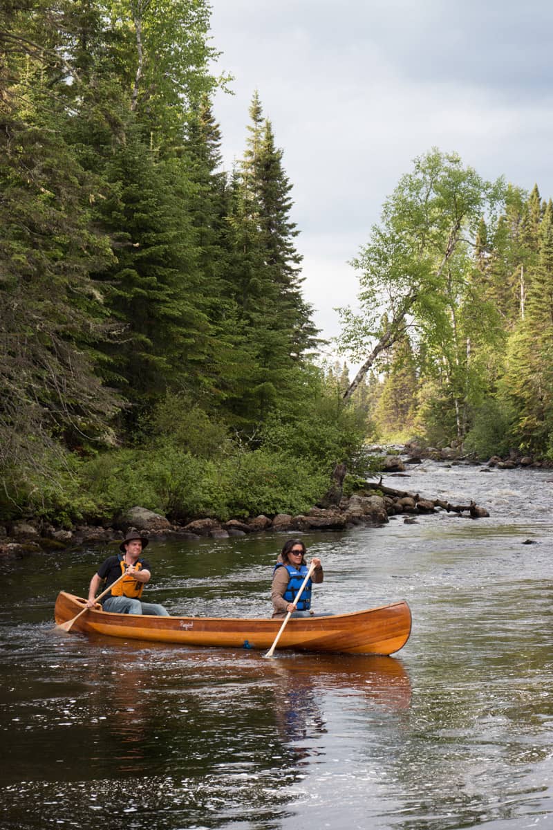 Pourvoirie Seigneurie du Triton (Mauricie , Québec) - Vue aérienne