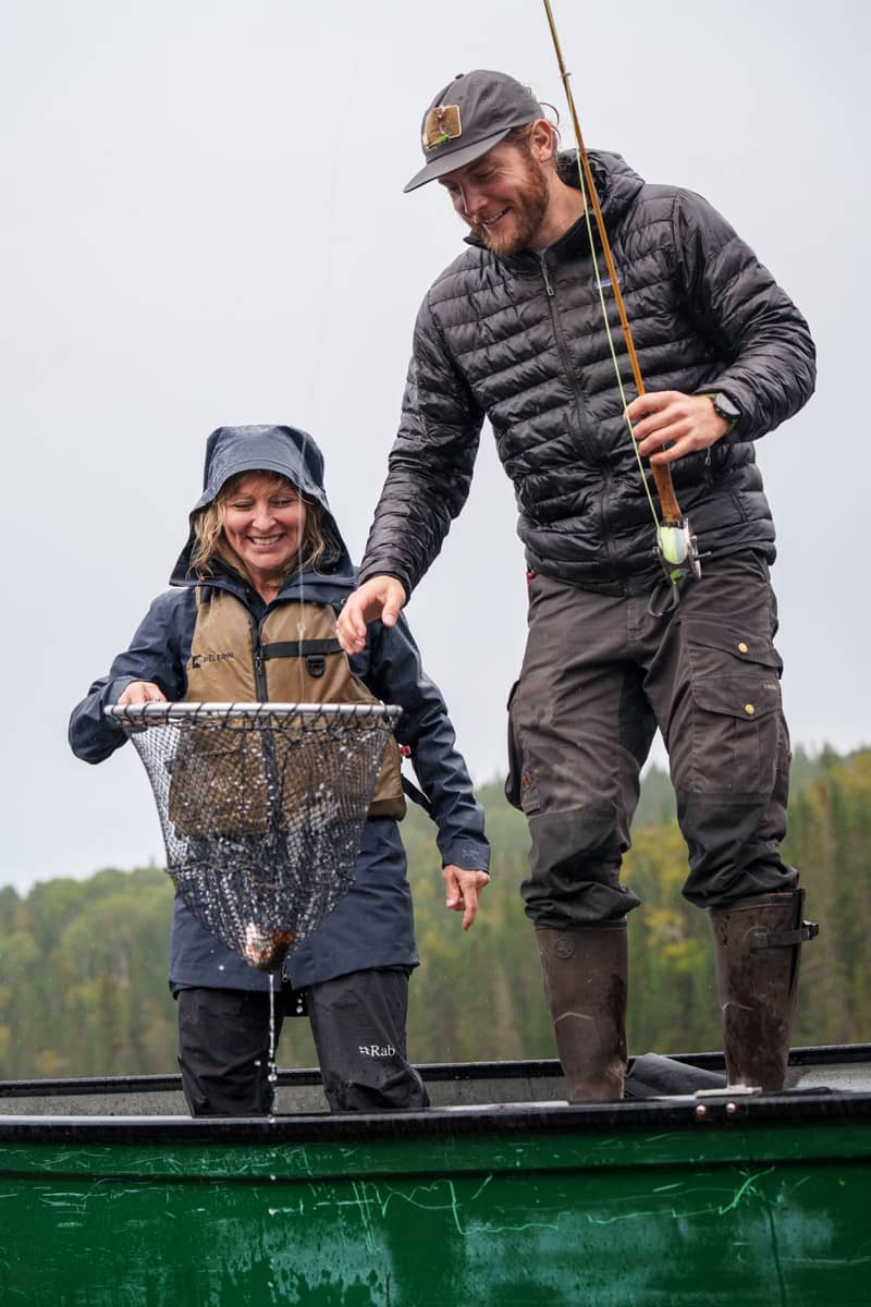 Pourvoirie Seigneurie du Triton (Mauricie , Québec) - Vue aérienne
