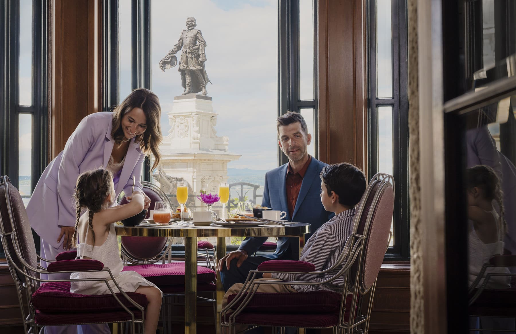 Fairmont Le Chateau Frontenac, Québec - Brunch en famille