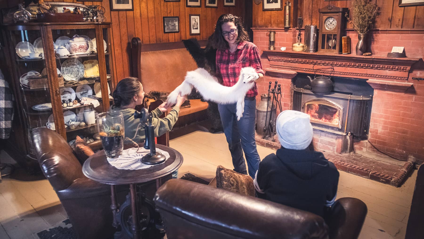 Pourvoirie Seigneurie du Triton (Mauricie , Québec) - Vue aérienne