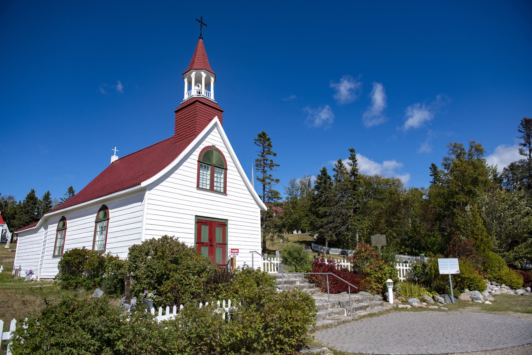 Petite chapelle de Tadoussac – Photo Sébastien St-Jean/Tourisme Côte-Nord