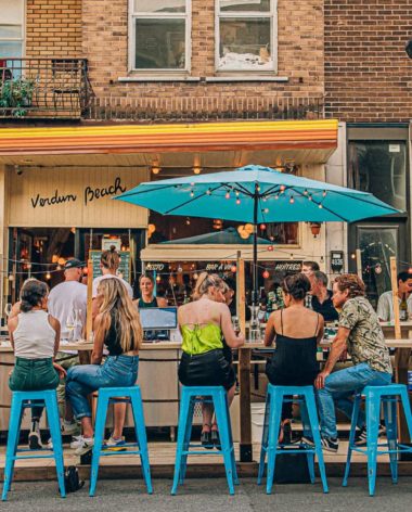 Promenade Wellington, Montréal - Rue piétonne - Photo Caroline Perron Photographies