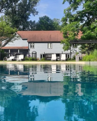 Domaine Jolivent (Cantons-de-l'Est, Québec) - Piscine