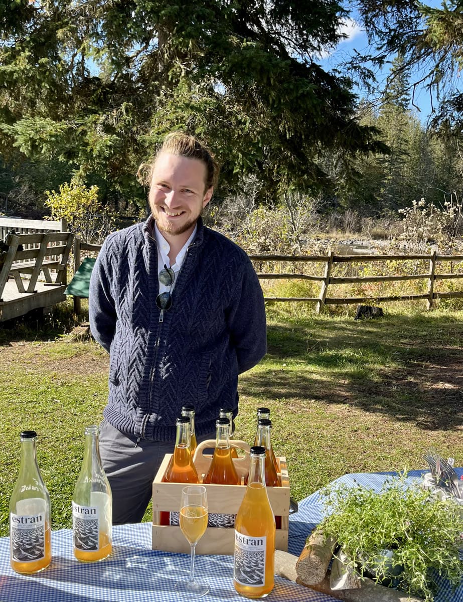 Jean-Philippe Mainville, fondateur de la Cidrerie L'Estran - Anne Pelouas