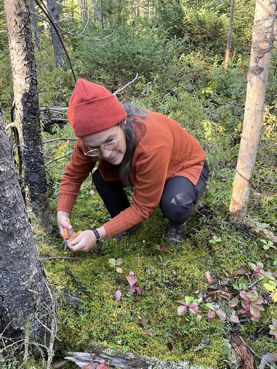 NadiaVaillancourt, de La Cabottine, sur le terrain - Anne Pelouas