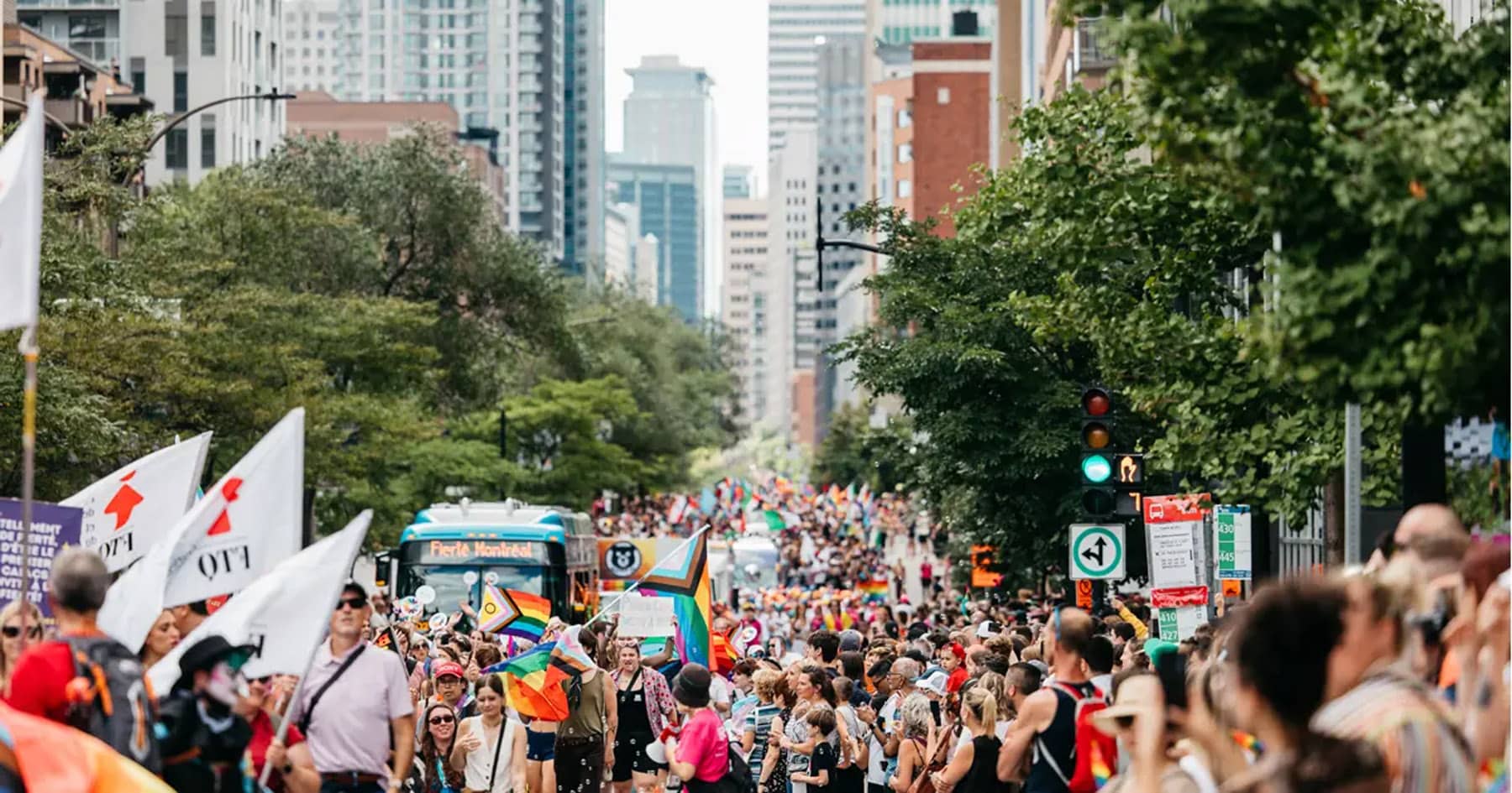 Festival Fierté Montréal - Boulevard René Lévesque