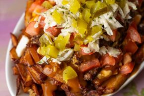 Poutine La Veggie Reggie - La Banquise Montréal