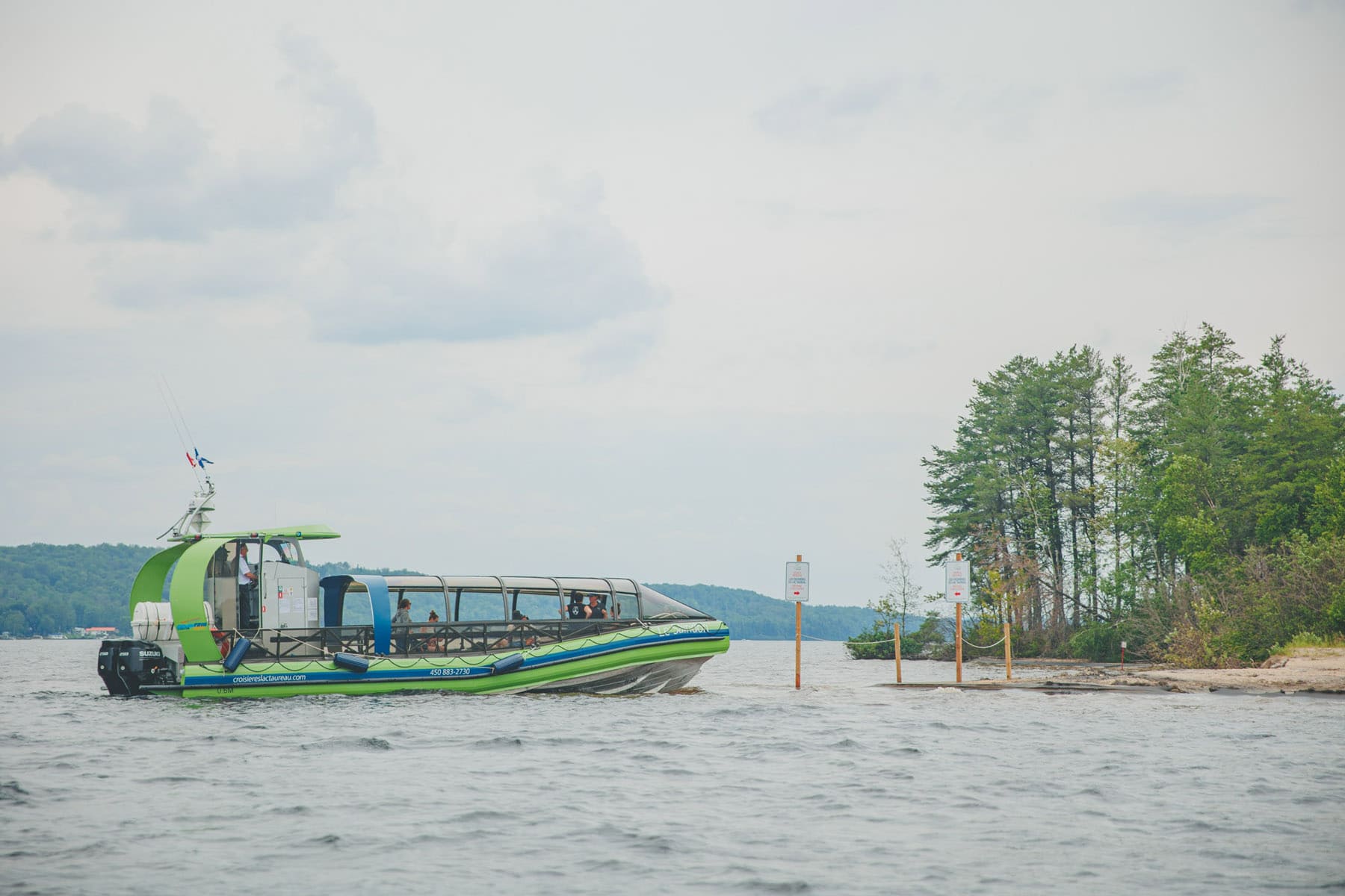 Croisière Lac Taureau - Photo Simon Laroche