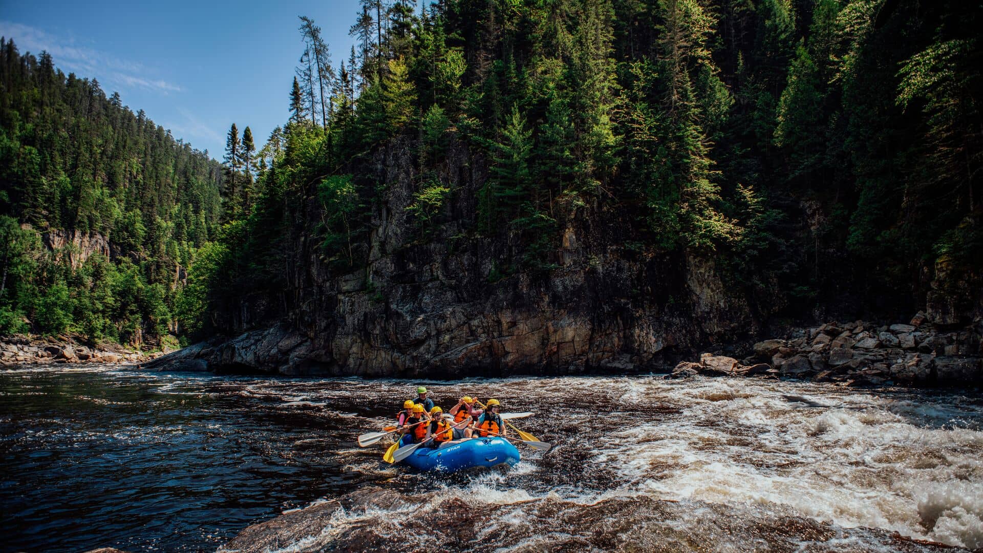 Tour du Lac-Saint-Jean - Rafting